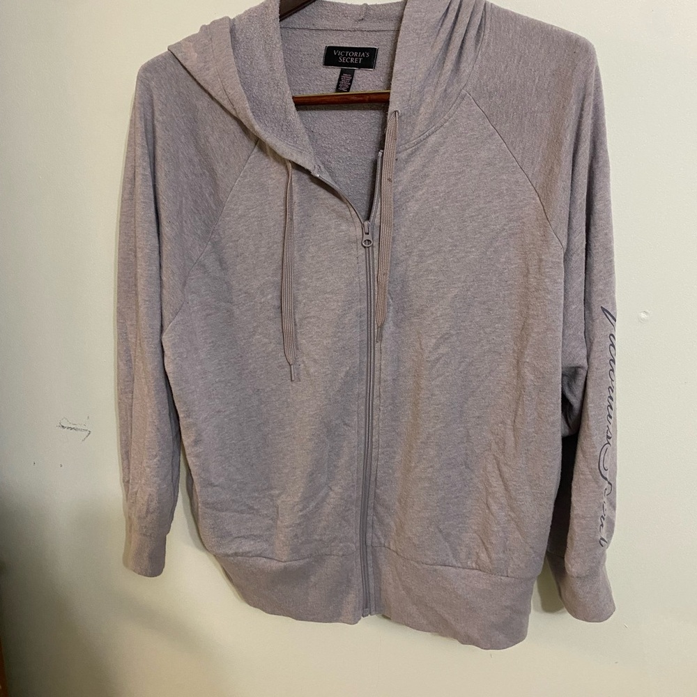 Victoria's Secret Heather Gray Hoodie